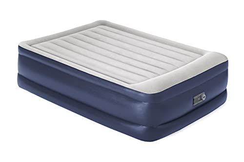 Bestway Tritech Air Mattress with Built-in AC Pump, Queen, 2.03 m x 1.52 m x 56 cm