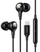 UGREEN Wired Headphones MFi Certified Lightning Earbuds with Microphone and Volume Control Noise Cancelling HiFi Stereo in Ear Earbuds Compatible with iPhone 14 Pro Max/14 Plus 13 Pro Max 12 11