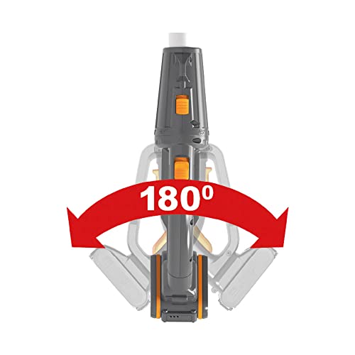 WORX 20V Cordless Pole Hedge Trimmer with POWERSHARE 2Ah Battery and Charger - WG252E