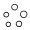 279Pcs/Set O Rings Assortment, 18 Sizes Rubber O-Ring Assortment Set Hydraulic Plumbing Gaskets Seal Kit, O Ring Kit