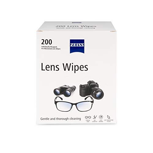 Zeiss Pre-Moistened Lens Cleaning Wipes 200 Ct