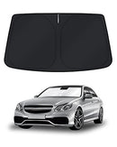 KUST Windshield Sun Shade for Mercedes-Benz C-Class 2008-2014 Window Shade Sun Visor Cover Foldable Blocks UV Rays Keep Your Car Cooler