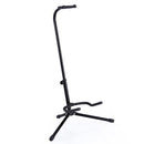 New Folding Electric Acoustic Bass Tripod Guitar Padded Stand Floor Rack Holder - Sturdy and Portable Design with Adjustable Height