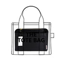 ZTUJO Purse Organizer Insert With Bottle Holder, Sliky Touching Bag Organizer Insert Perfect for Speedy, Neverfull, Tote,ONTHEGO ,Artsy, Handbag & More, Silky Black, Slender Large