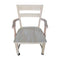 International Concepts Dining Chair with Casters, Unfinished