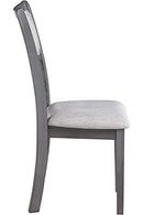 New Classic Furniture Gia Dining Chairs, Set of 2, Gray