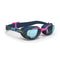 Decathlon Nabaiji Adults 100 Xbase Patterned Swimming Goggles EU L Indigo Blue