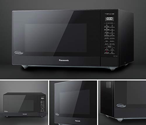 Panasonic 44L 1100W Cyclonic Inverter Microwave Oven, Black (NN-ST75LBQPQ)