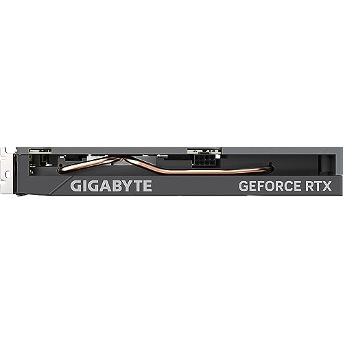 Gigabyte NVIDIA GeForce RTX 4060 Eagle OC Graphics Card - 8GB GDDR6, 128-bit, PCI-E 4.0, 2505MHz Core Clock, 2X DP 1.4, 2X HDMI 2.1a, NVIDIA DLSS 3 - GV-N4060EAGLE OC-8GD