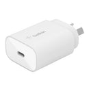 Belkin 25W Power Delivery USB C PPS Wall Charger, USB Type C PD Power Adapter PPS Enabled Fast Charger for iPhone 12, 12 Pro, 12 Pro Max, Mini, Galaxy S20, Ultra, Note 20, Galaxy Tab, iPad and More