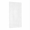 2PCS Plastic Fish Grid Divider Durable Holder Tank Tray Egg Crate Aquarium Fish Tank Bottom Isolation, Black/White (Black)