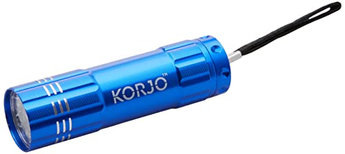 Korjo LED Pocket Torch, for Travel, Blue