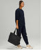 Lululemon Athletica Lululemon Side-Cinch Shopper Bag 18L (Black), Black, Large