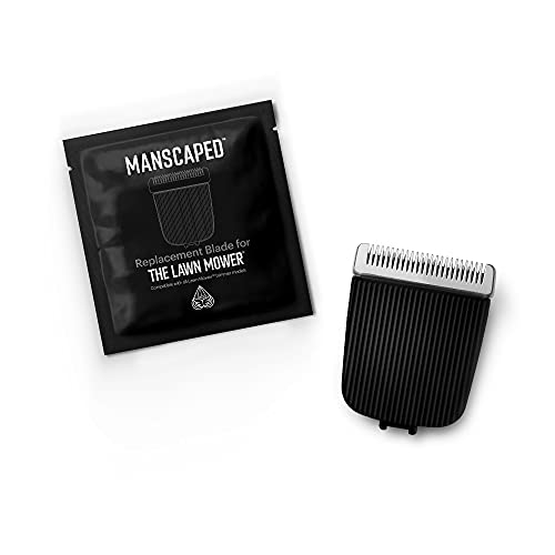 MANSCAPED™ The Lawn Mower™ Electric Groin Hair Trimmer Ceramic Blade Head Refill, Hygienic Snap-In Trimmer Replacement Cartridge, Electric Clipper Blades, Personal Shaver Replaceable Blade, 1 Pack