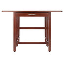 Winsome Taylor Solid Wood Drop Leaf Table - Walnut