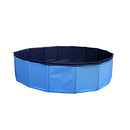 Floofi Dog Pool, Swimming Pool, Small Pool, Hard Plastic Pool, Dog Pools for Large Dogs, Outdoor Pool, Mini Pool, Pet Pool (Blue)