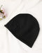 100% Pure Cashmere Beanie Hat for Women, Fashion Soft Rose Flower Beanie Hat with Gift Box, Valentine's Day Gift, Black, One size