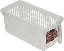 HomeLeisure Fridge and Pantry Basket Fridge and Pantry Basket, Large, Clear, RHFOB001.00