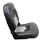 Wise 3304-860 Pro-Angler Series High Back Boat Seat, Charcoal / Black / Marble Grey