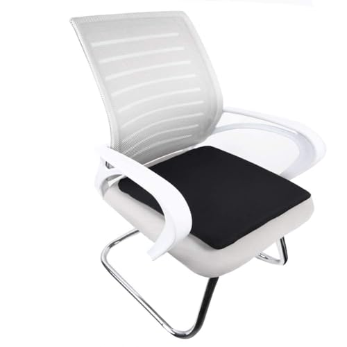 Amazon Basics Memory Foam Seat Cushion - Black, Square