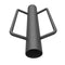12LB Fence Post Driver/Rammer, Heavy Duty Hand Metal Post Pounder with Handle for Installing, T Fence Post Driver, Post Hole Drivers