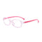 Fantiace Kids Eyeglasses Frame Children Eyewear Student Glasses Clear Lens Girl (Pink)