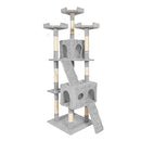 Floofi 170cm Cat Tree, Cat Tower, Cat Scratching Post, Cat Tree for Indoor Cats, Cat Condo, Cat Furniture, Cat Trees, Cat Post, Large Cat Tree, Cat Tree Tower, Cat Tower Large Cats (Grey)
