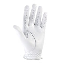 FootJoy Men's StaSof Golf Glove, White, Medium/Large, Worn on Left Hand
