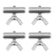 4PCS Awning Rail Stoppers 8mm for Campervan Motorhome Boat Camping Tent Equipment Awnings Accessories Stainless Steel 25x8mm