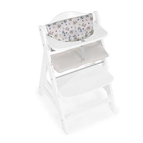 Hauck Alpha+ Highchair Pad Deluxe, Winnie The Pooh Exploring - Highchair Cushion, Soft Fabric, Machine Washable