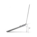 Portable Aluminium Laptop Stand Tray Holder Riser for iPad MacBook Notebook