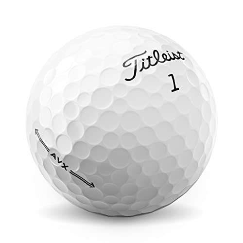 Titleist AVX Golf Balls - White, One Size