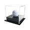 Acrylic Universal Ball Showcase, Hole in One Golf Ball Display Case, dustproof and UV Protection case Cube Box for a Golf Ball, Table Tennis Ball, Snooker Ball 3.4X3.4X3.5 Inch