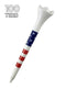 3-1/4" Pride Performance Golf Tees, Stars and Stripes, 100 Count