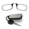 ThinOptics Reading Glasses And Keychain Fob 1.50 Strength Black Frame