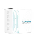 Comgrow Creality PLA 3D Printer Filament, Dimensional Accuracy +/- 0.02 mm, Black + White 1.75mm 2 Spools for Ender3 CR-10