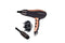 Remington Pro-Air Turbo Hair Dryer, D5220AU, 2400W (AU Plug), Ceramic & Ionic Technology, Salon Professional Results With Less Frizz, Includes Diffuser & Round Brush, Black & Rose Gold