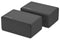 BalanceFrom Set of 2 High Density Yoga Blocks, 9"x6"x4" Each, Pair (Black)