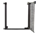 Dreambaby Boston Security Gate with 2x7cm Extensions Combo, Black