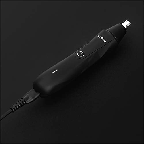 MANSCAPED™ The Weed Whacker™ Nose and Ear Hair Trimmer – 9,000 RPM Precision Tool with Rechargeable Battery, Wet/Dry, Easy to Clean, Hypoallergenic Stainless Steel Replacement blade