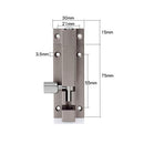 Zhi Jin 1Pc Thick Slide Barrel Door Bolt Latch Heavy Duty Gate Lock Security Guard Hardware