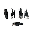 LIZHOUMIL 2 Pack Sea Fishing Casting Trigger, Casting Cannon Clip, Bionic Finger, Thumb Button, Fixed Spool Casting Aid for Sea Shore Beach Fishing Black