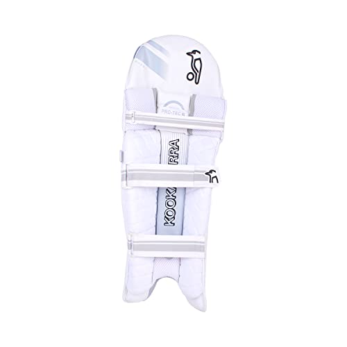 KOOKABURRA Unisex Ghost 3.1 Batting Cricket Pads, White, Adult Right Hand UK