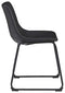 Signature Design by Ashley Centiar, Dining Chair, Black