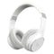 Motorola Bluetooth Wireless Headphones with Microphone, Moto XT220 Over-Ear Headphones in-Line Control for Calls - Foldable Head Phones, Adjustable Headband - Dynamic Bass, Clear Sound (Titanium White)