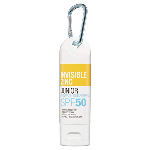 Invisible Zinc SPF50+ Junior Cream Clip-On Sunscreen, 60g