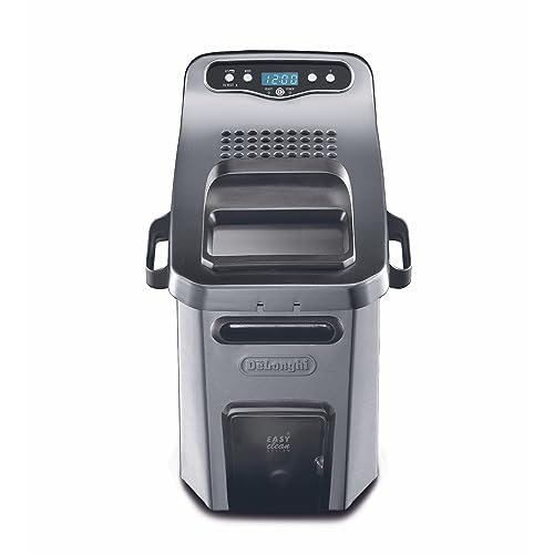 DeLonghi America D44528DZ Livenza Easy Clean Deep Fryer, Silver