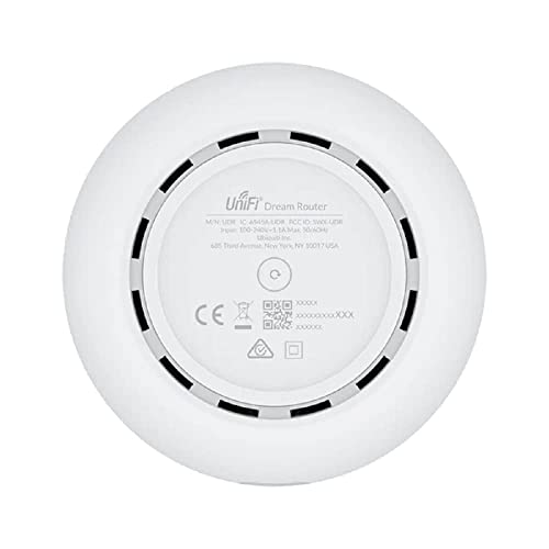 Ubiquiti UDR UniFi Dream Router - All-in-one WiFi 6 Router, USG, 2X PoE Output - Unifi Controller and Protect