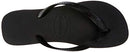 Havaianas Top Men's Slippers, Black,9/10 US Men - 11/12 US Women