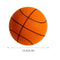 Silent Basketball, 2023 Silent Basketball Dribbling Indoor, The Handleshh Silent Basketball, Hushhandle Silent Foam Basketball, Indoor Training Foam Ball No Noise No Sound Basketball (18CM, Orange)